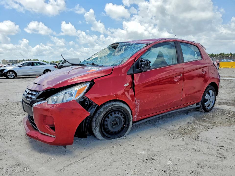 51440276 :رقم المزاد ، ML32AUHJ3MH004841 vin ، 2021 Mitsubishi Mirage مزاد بيع