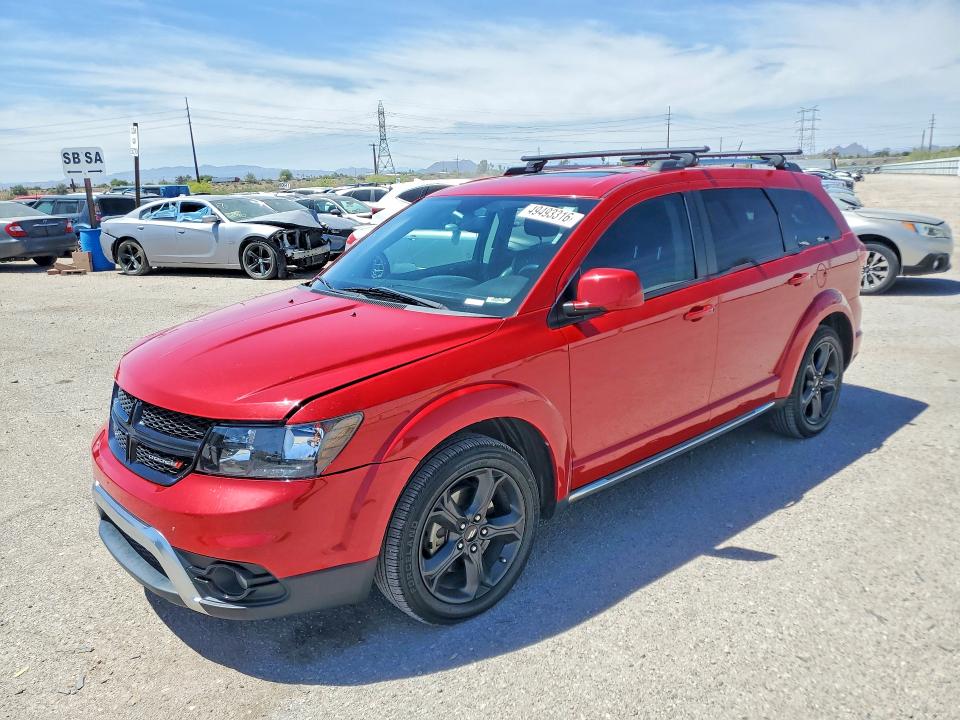 49493316 :رقم المزاد ، 3C4PDCGG4JT228255 vin ، 2018 Dodge Journey مزاد بيع