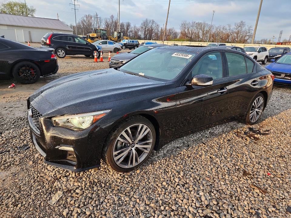 48329306 :رقم المزاد ، JN1EV7CRXPM540892 vin ، 2023 Infiniti Q50 مزاد بيع