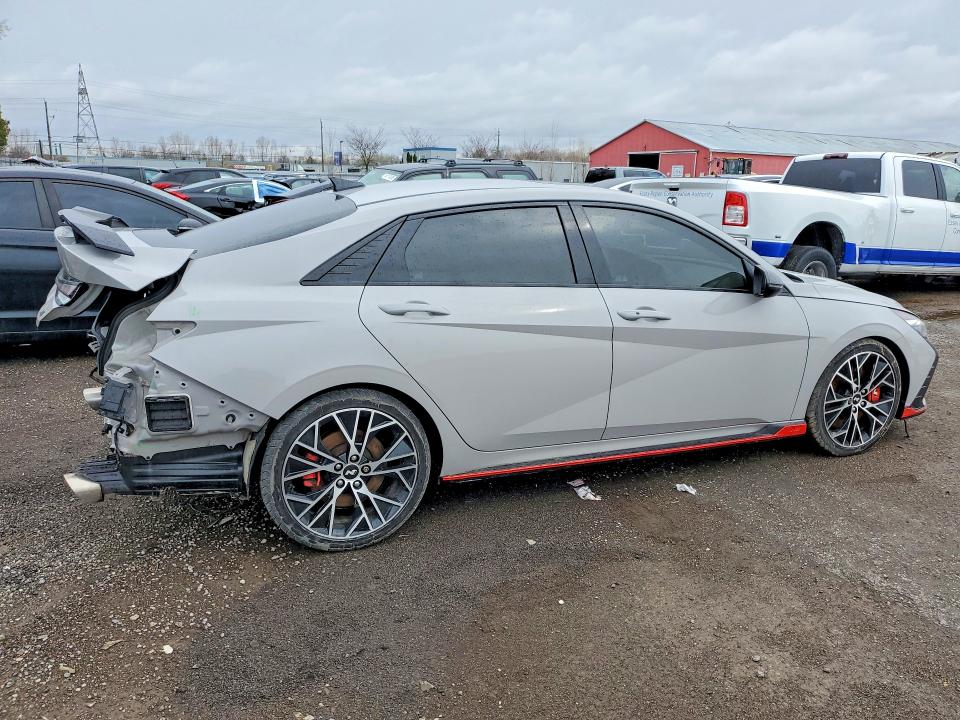 48741296 :رقم المزاد ، KMHLW4AK5NU008822 vin ، 2022 Hyundai Elantra N مزاد بيع