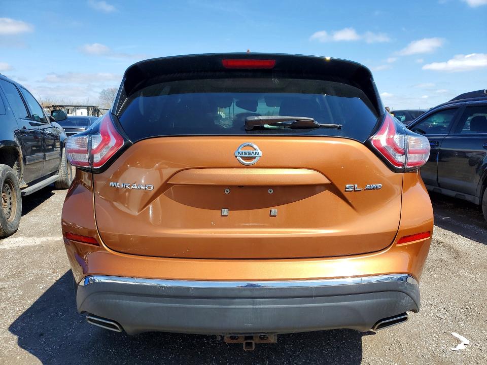 48425466 :رقم المزاد ، 5N1AZ2MHXFN223305 vin ، 2015 Nissan Murano مزاد بيع