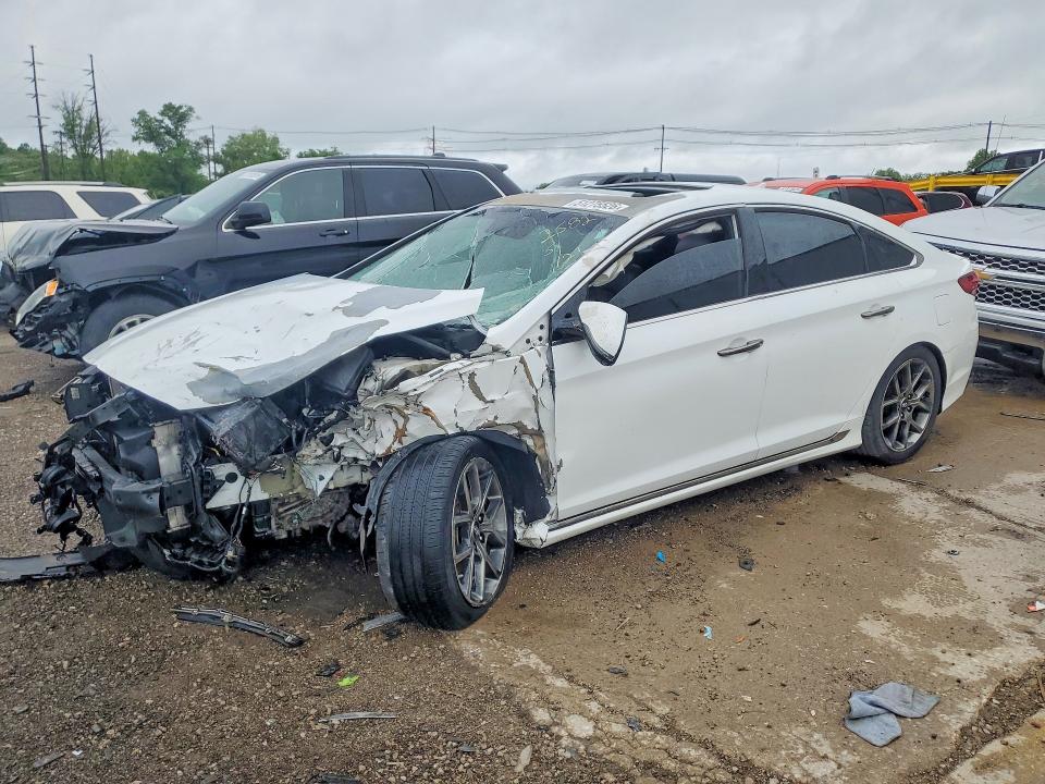 Auction sale of the 2018 Hyundai Sonata, vin: 5NPE34AB7JH672582, lot number: 51275526