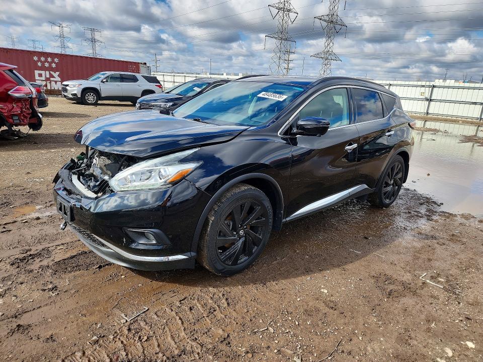 Продажа на аукционе авто 2017 Nissan Murano, vin: 5N1AZ2MH7HN198527, номер лота: 48485636