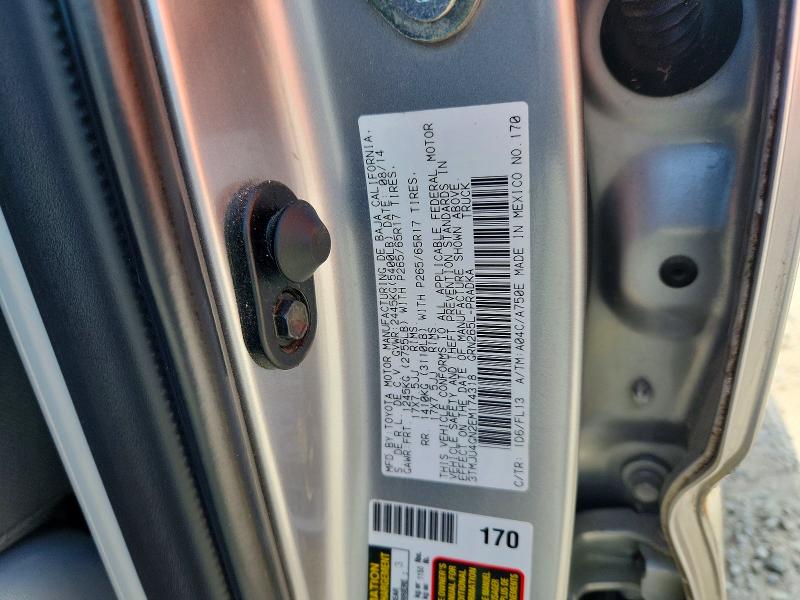 2014 Toyota Taccoma მანქანა იყიდება აუქციონზე, vin: 3TMJU4GN2EM174318, აუქციონის ნომერი: 50567016