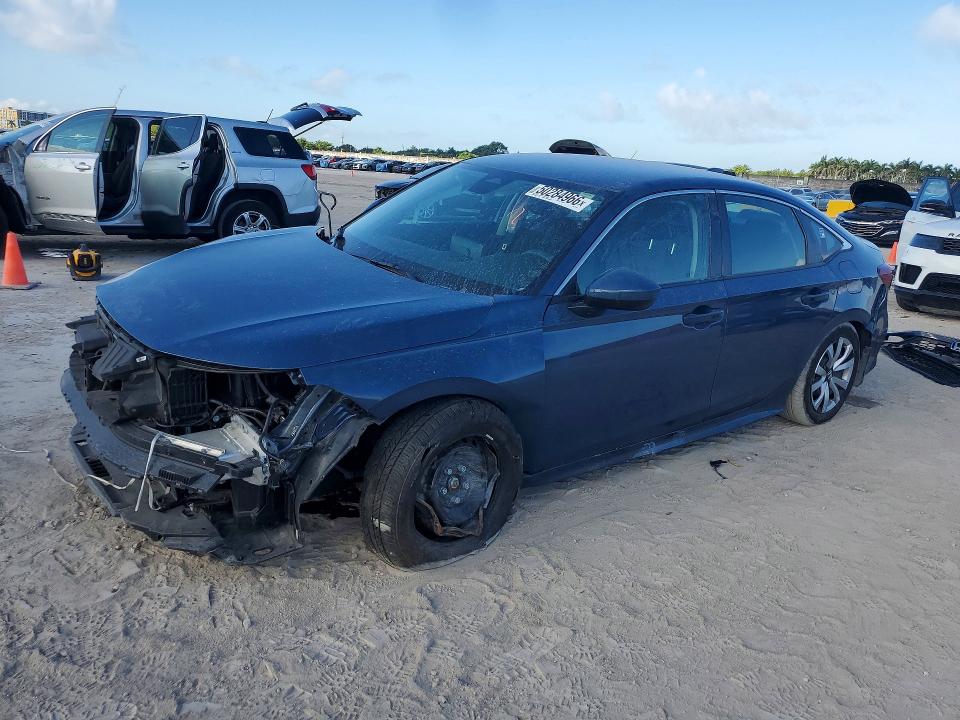Auction sale of the 2025 Honda Civic, vin: 2HGFE2F26SH574120, lot number: 50284966