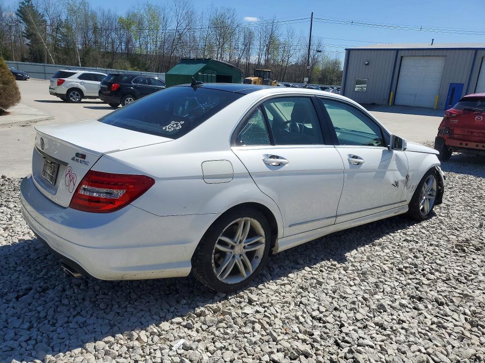 50549526 :رقم المزاد ، WDDGF8AB5EA966542 vin ، 2014 Mercedes-benz C مزاد بيع