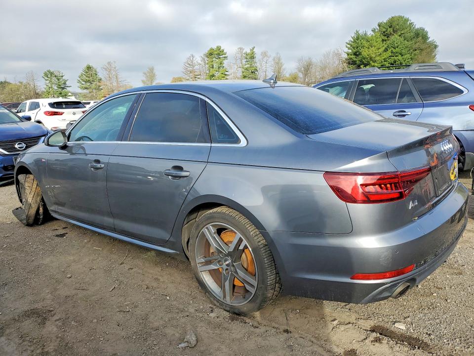 2018 Audi A4 1.8 S-l მანქანა იყიდება აუქციონზე, vin: WAUENAF49JA140967, აუქციონის ნომერი: 49250276
