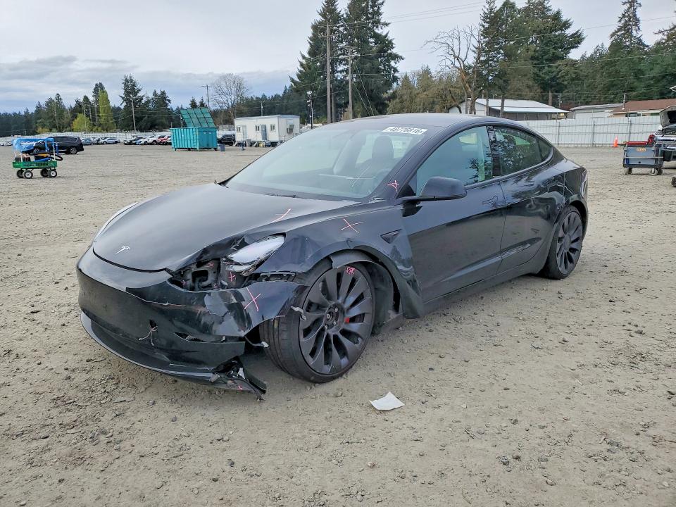 Продаж на аукціоні авто 2023 Tesla Model 3, vin: 5YJ3E1EC5PF405080, номер лоту: 49776816