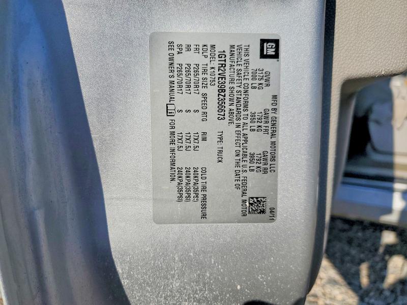 48873176 :رقم المزاد ، 1GTR2VE39BZ356673 vin ، 2011 Gmc Sierra مزاد بيع