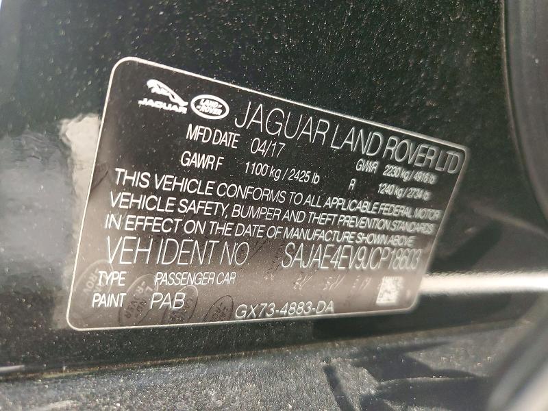 Aukcja sprzedaży 2018 Jaguar Xe, vin: SAJAE4EV9JCP18603, numer aukcji: 50628236