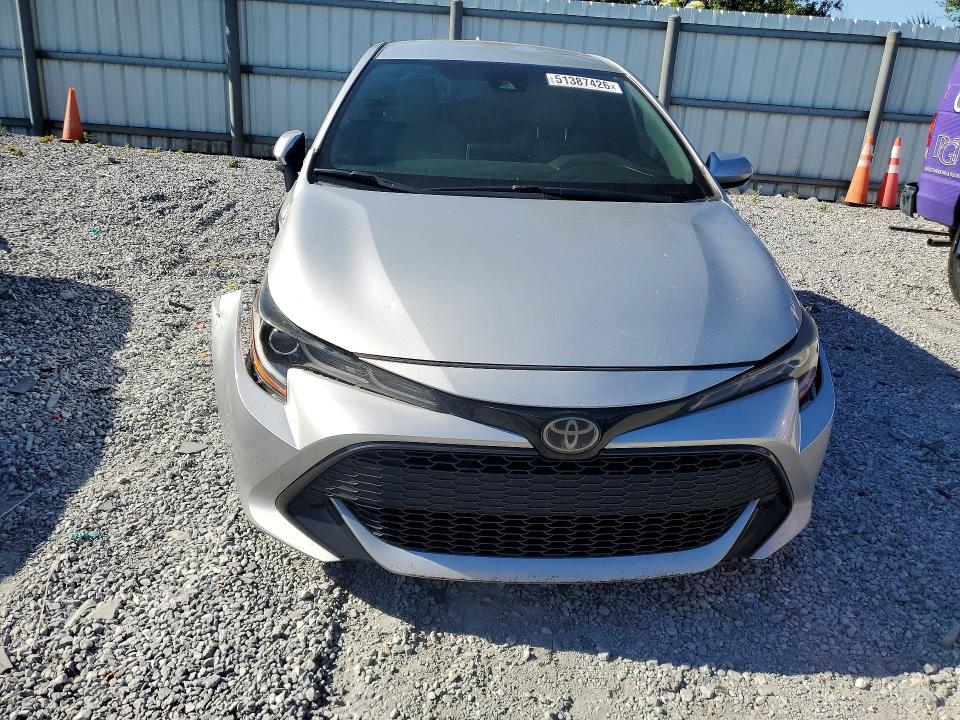 Продаж на аукціоні авто 2019 Toyota Corolla Hatchback, vin: JTNK4RBE8K3047199, номер лоту: 51387426