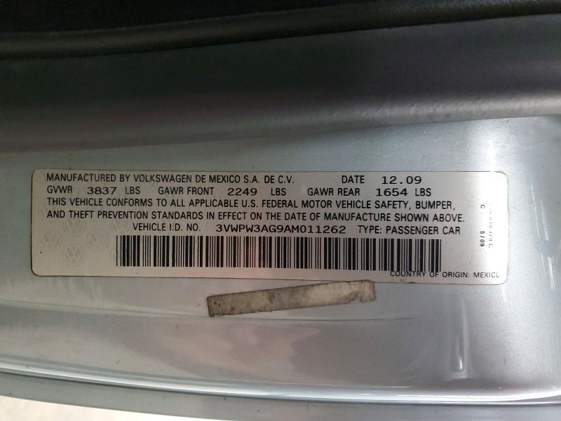 Продаж на аукціоні авто 2010 Volkswagen New Beetle, vin: 3VWPW3AG9AM011262, номер лоту: 51295956