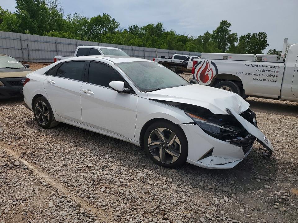 51791216 :رقم المزاد ، 5NPLP4AG0NH061354 vin ، 2022 Hyundai Elantra مزاد بيع