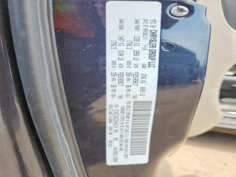 Продаж на аукціоні авто 2014 Chrysler Town & Country, vin: 2C4RC1BG2ER446114, номер лоту: 50835896
