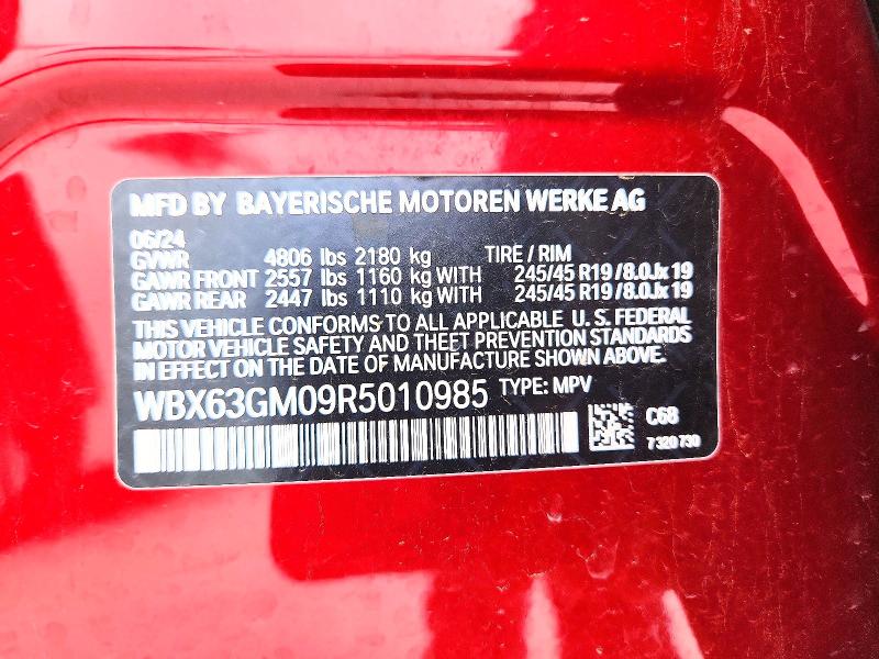 Aukcja sprzedaży 2024 Bmw X2, vin: WBX63GM09R5010985, numer aukcji: 48990406