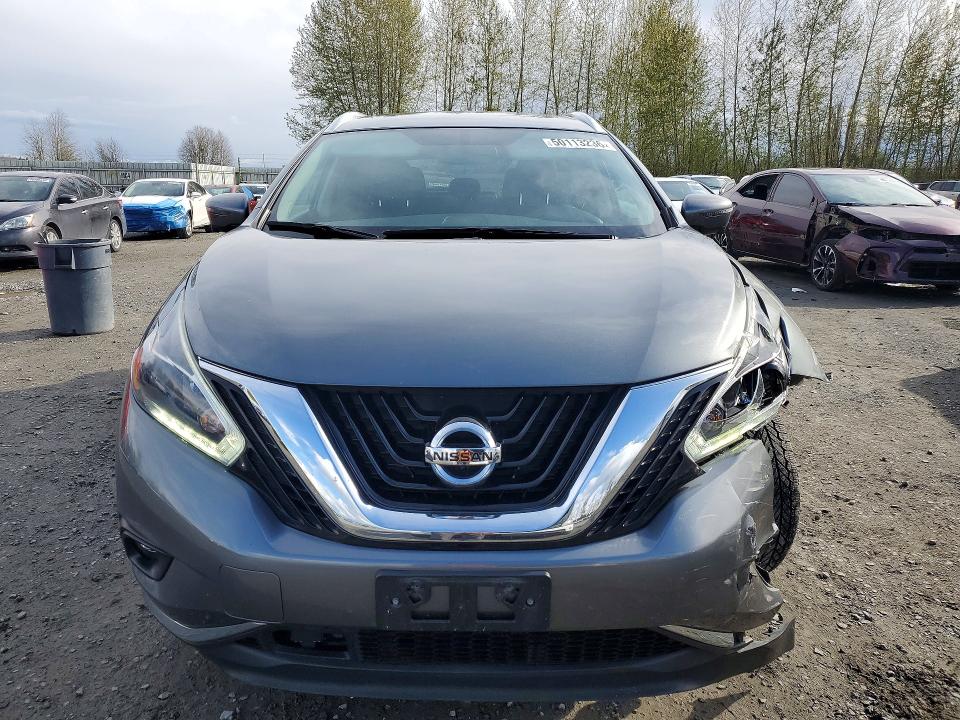 Продажа на аукционе авто 2018 Nissan Murano, vin: 5N1AZ2MH5JN121838, номер лота: 50113236