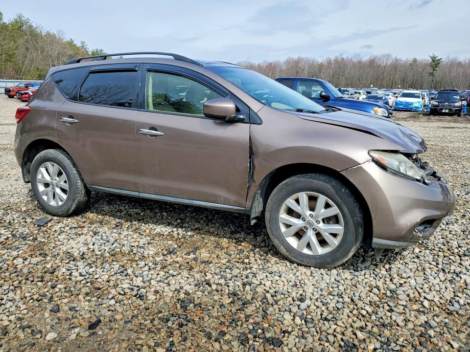 2014 Nissan Murano მანქანა იყიდება აუქციონზე, vin: JN8AZ1MW9EW510841, აუქციონის ნომერი: 49786556