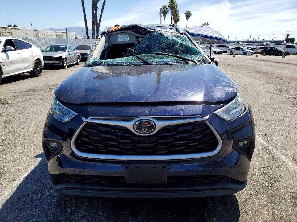 Aukcja sprzedaży 2020 Toyota Highlander, vin: 5TDHZRAHXLS021182, numer aukcji: 50701266