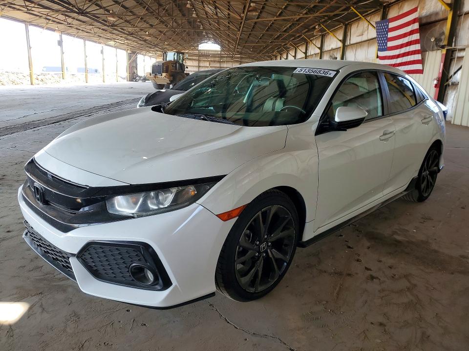 51356836 :رقم المزاد ، SHHFK7H49HU219734 vin ، 2017 Honda Civic مزاد بيع