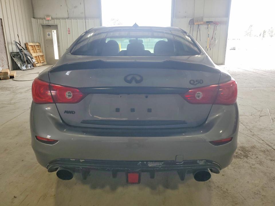 49480026 :رقم المزاد ، JN1BV7AR9FM399124 vin ، 2015 Infiniti Q50 مزاد بيع