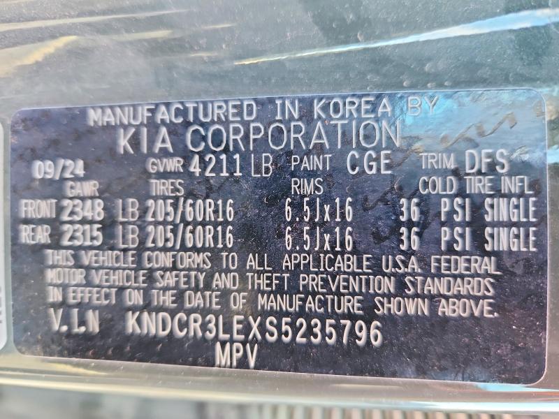 Продажа на аукционе авто 2025 Kia Niro, vin: KNDCR3LEXS5235796, номер лота: 49181776