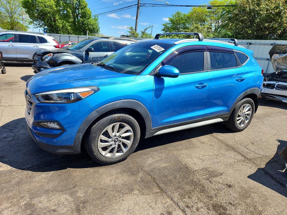 2018 Hyundai Tucson მანქანა იყიდება აუქციონზე, vin: KM8J33A4XJU617751, აუქციონის ნომერი: 50107846