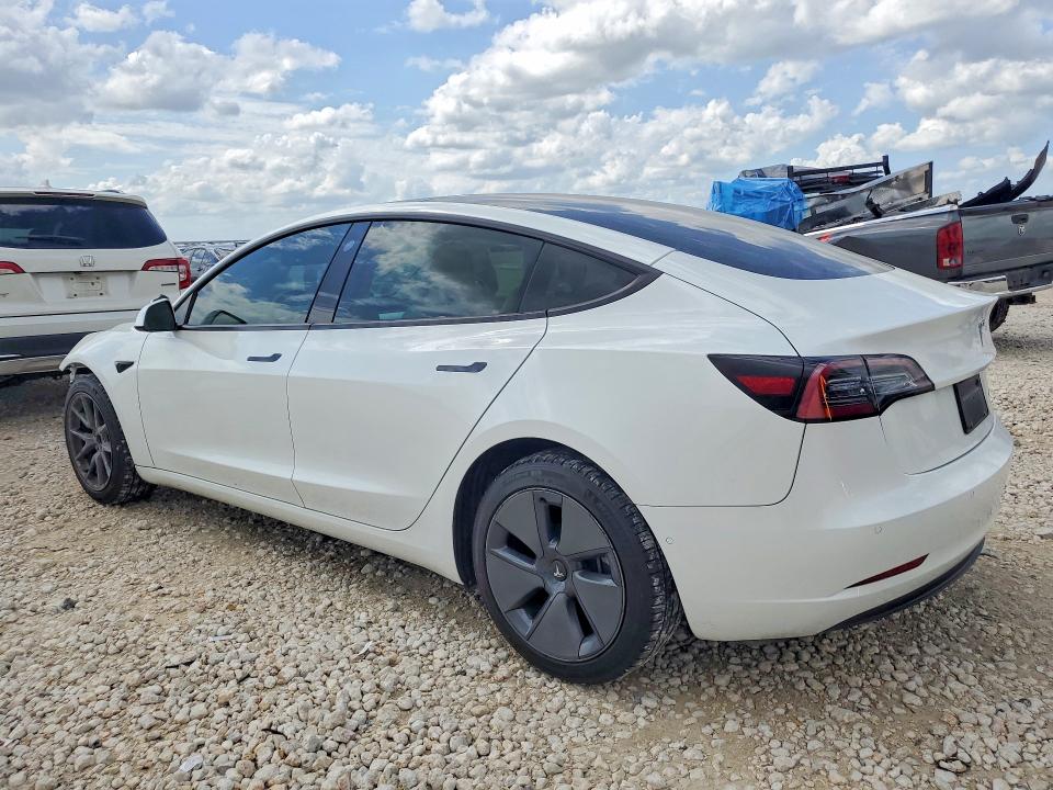 2022 Tesla Model 3 მანქანა იყიდება აუქციონზე, vin: 5YJ3E1EB5NF152279, აუქციონის ნომერი: 48866836