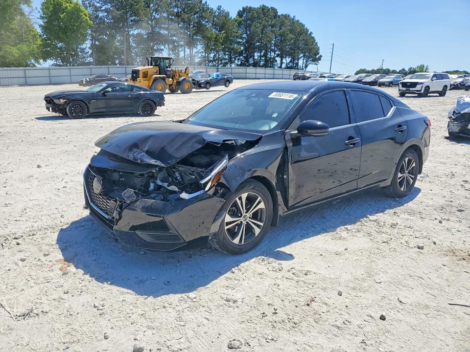 2020 Nissan Sentra მანქანა იყიდება აუქციონზე, vin: 3N1AB8CV1LY307906, აუქციონის ნომერი: 50681116