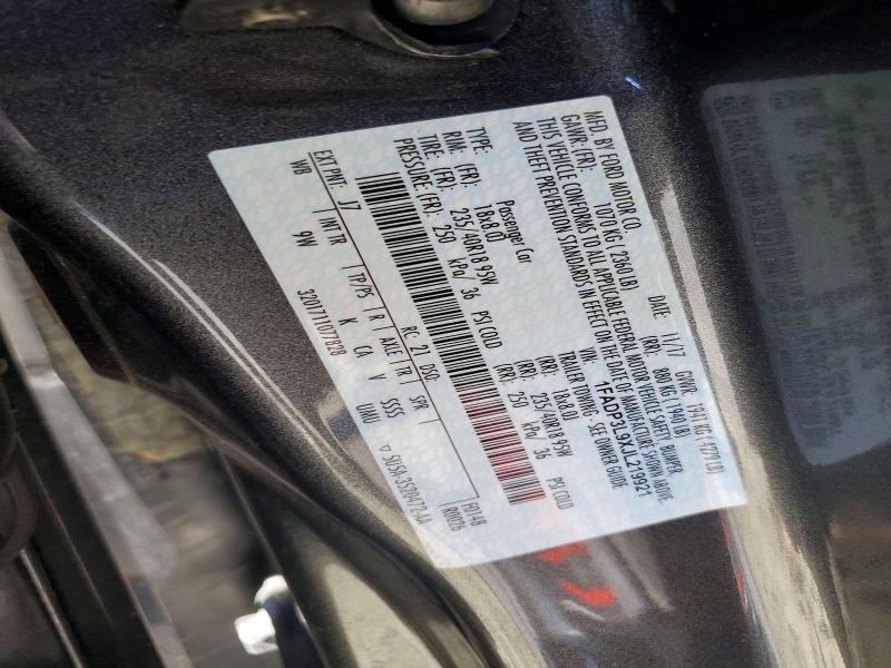 Aukcja sprzedaży 2018 Ford Focus, vin: 1FADP3L9XJL219921, numer aukcji: 49956226