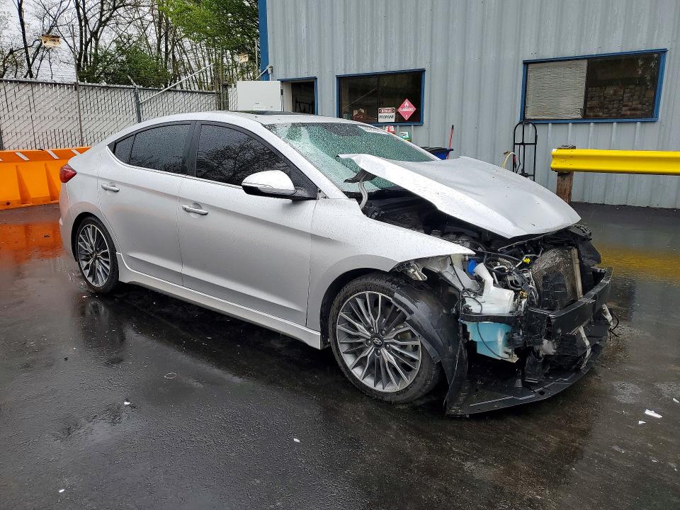 50084026 :رقم المزاد ، KMHD04LBXJU503644 vin ، 2018 Hyundai Elantra مزاد بيع