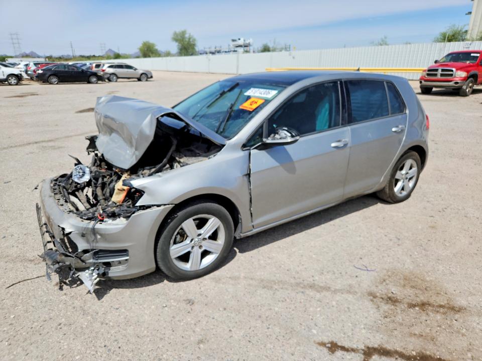51014306 :رقم المزاد ، 3VW217AU9HM010158 vin ، 2017 Volkswagen Golf مزاد بيع