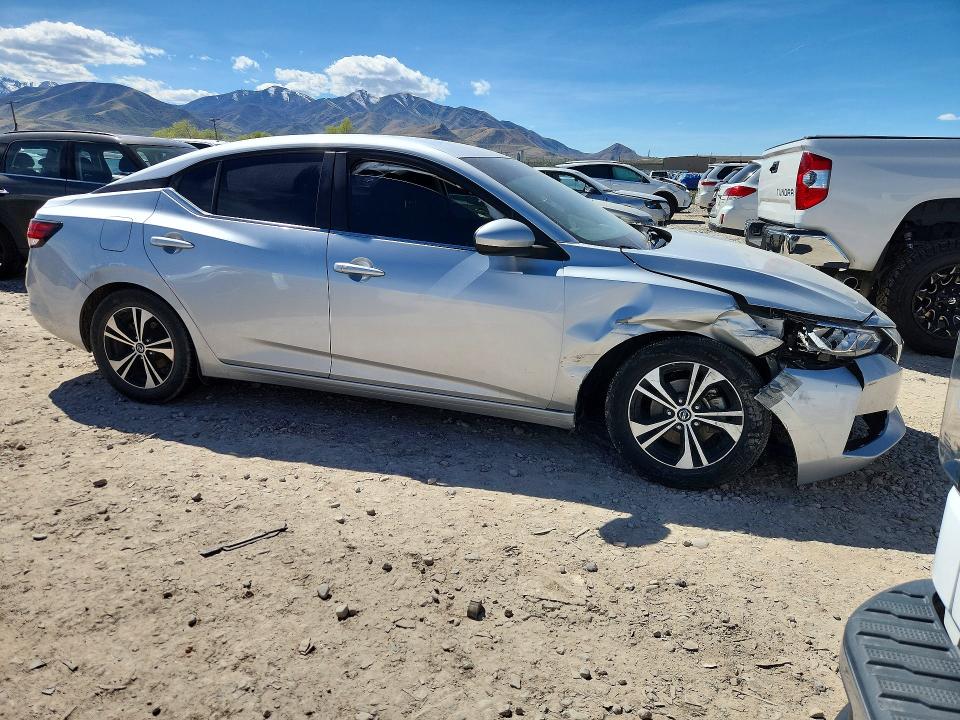 48456786 :رقم المزاد ، 3N1AB8CV7NY226685 vin ، 2022 Nissan Sentra مزاد بيع
