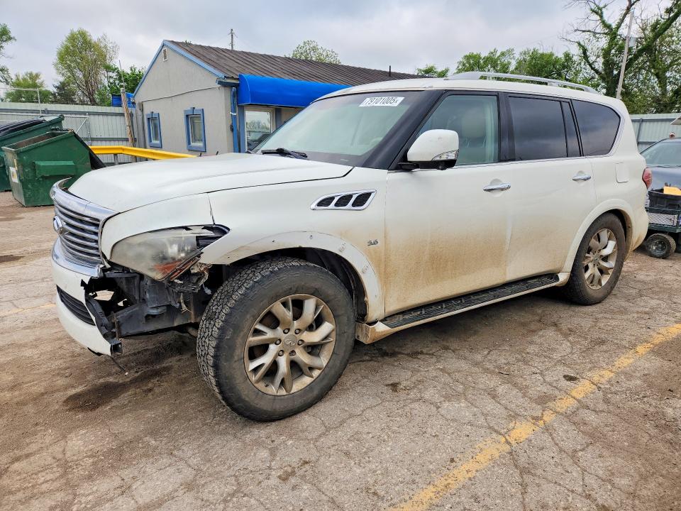 79101005 :رقم المزاد ، JN8AZ2NE1E9068681 vin ، 2014 Infiniti Qx80 مزاد بيع