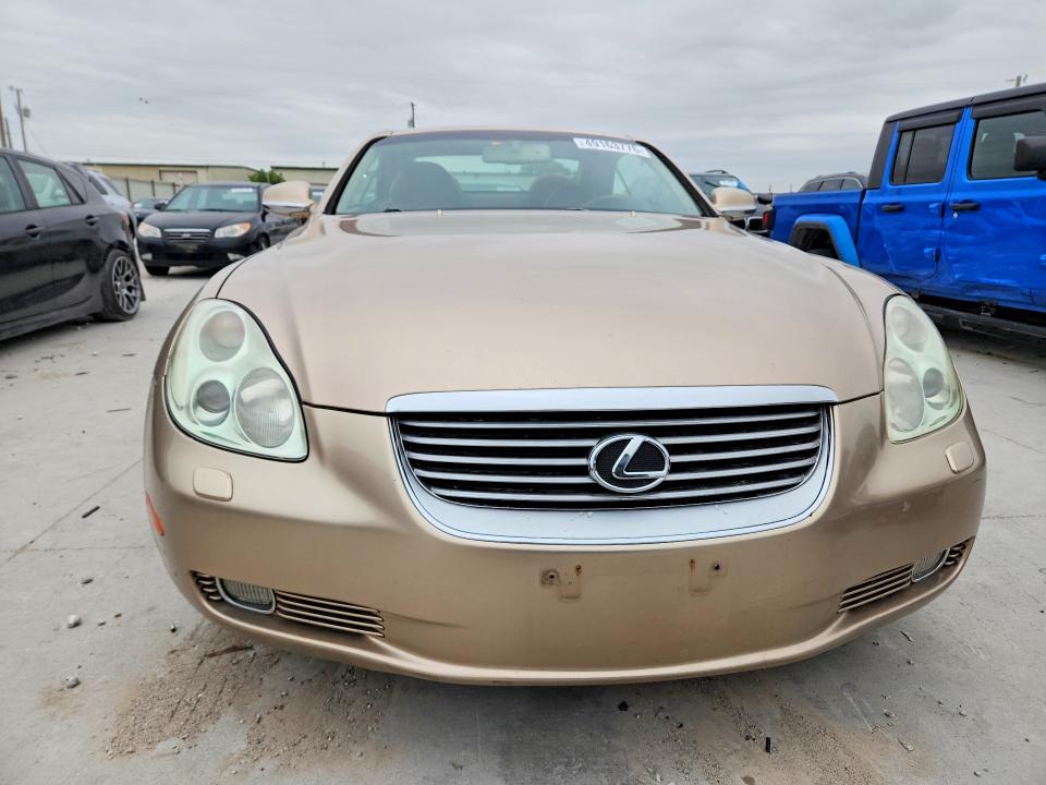 Aukcja sprzedaży 2002 Lexus Sc 430, vin: JTHFN48Y620011812, numer aukcji: 49163776