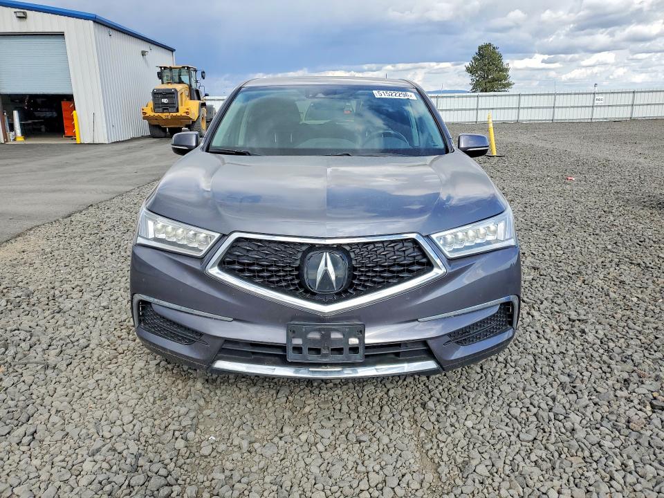 2017 Acura Mdx მანქანა იყიდება აუქციონზე, vin: 5FRYD4H50HB007718, აუქციონის ნომერი: 51522296