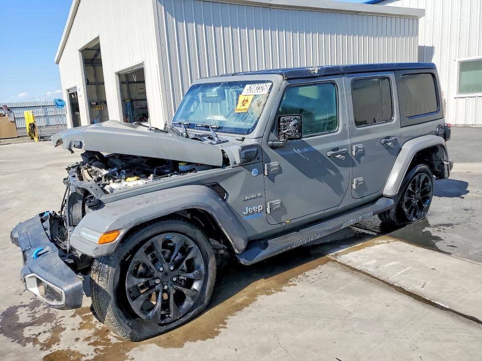 52082326 :رقم المزاد ، 1C4JJXP60NW228363 vin ، 2022 Jeep Wrangler Unlimited مزاد بيع
