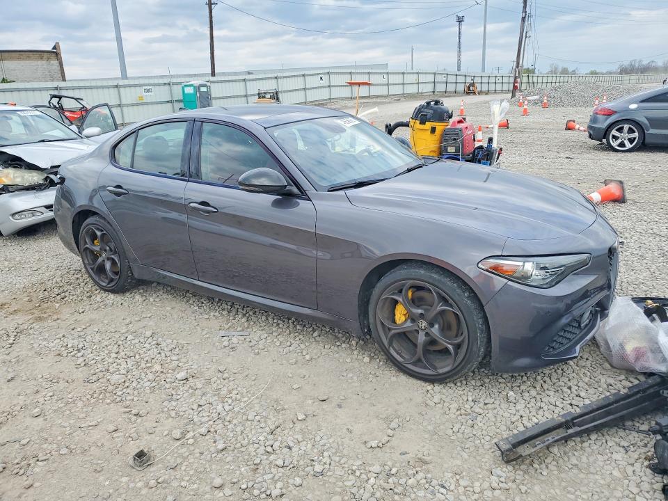 48656666 :رقم المزاد ، ZARFANAN5K7607669 vin ، 2019 Alfa Romeo Giulia مزاد بيع