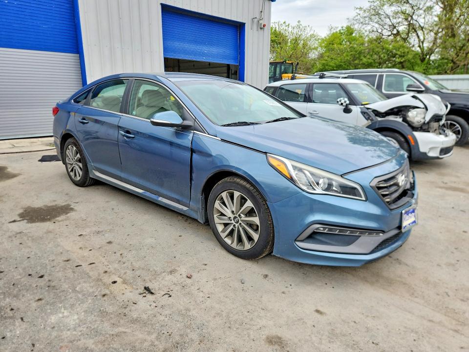 2016 Hyundai Sonata მანქანა იყიდება აუქციონზე, vin: 5NPE34AFXGH283737, აუქციონის ნომერი: 51596376
