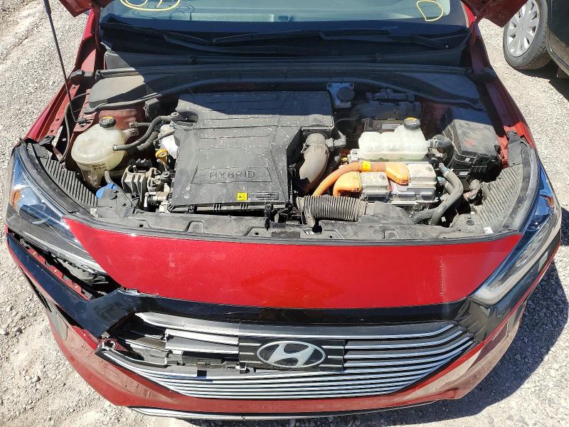 48199676 :رقم المزاد ، KMHC85LC4KU137104 vin ، 2019 Hyundai Ioniq Hybrid مزاد بيع
