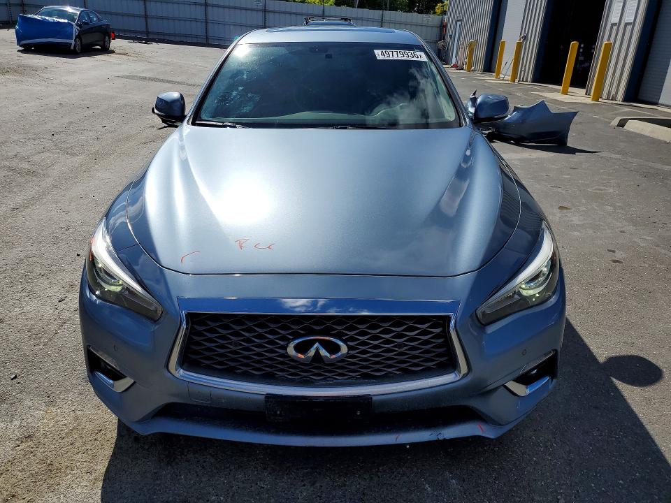 2019 Infiniti Q50 მანქანა იყიდება აუქციონზე, vin: JN1EV7AR7KM555507, აუქციონის ნომერი: 49779936