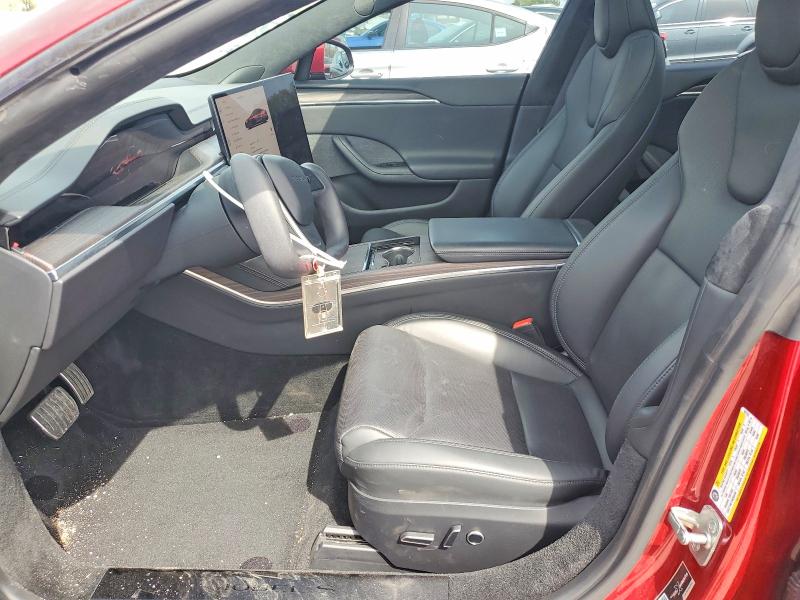 48347356 :رقم المزاد ، 5YJSA1E52PF523726 vin ، 2023 Tesla Model S مزاد بيع