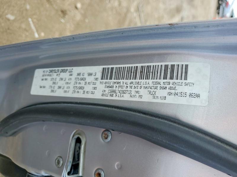 2013 Ram 1500 მანქანა იყიდება აუქციონზე, vin: 1C6RR6LT4DS627131, აუქციონის ნომერი: 49586556