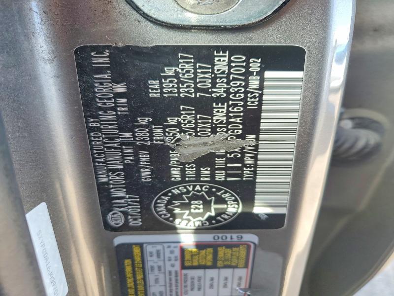 Продажа на аукционе авто 2018 Kia Sorento, vin: 5XYPGDA16JG397010, номер лота: 49267556