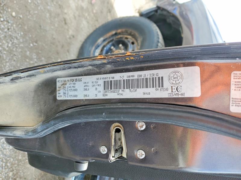 2017 Ram 1500 მანქანა იყიდება აუქციონზე, vin: 1C6RR7GT6HS823187, აუქციონის ნომერი: 48415246