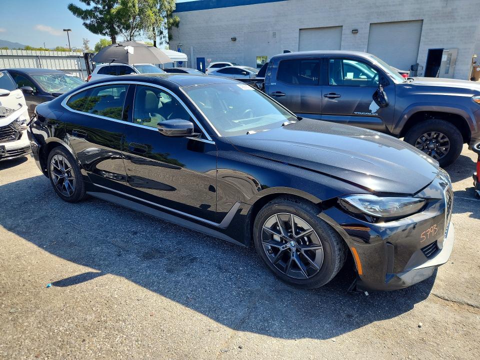 Продажа на аукционе авто 2024 Bmw I4, vin: WBY43AW09RFS73131, номер лота: 49973876