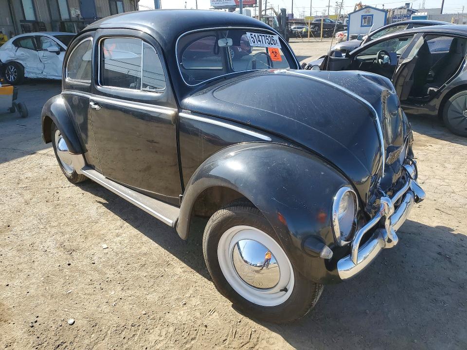 51477526 :رقم المزاد ، 10934920 vin ، 1955 Volkswagen Beetle مزاد بيع