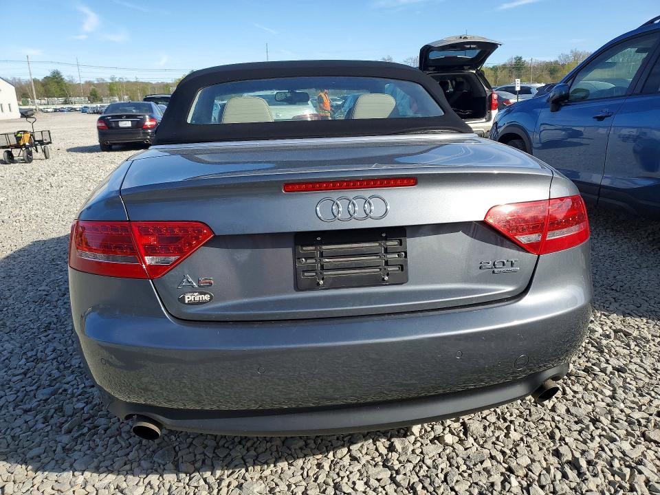 51283716 :رقم المزاد ، WAULFAFH7CN001634 vin ، 2012 Audi A5 مزاد بيع