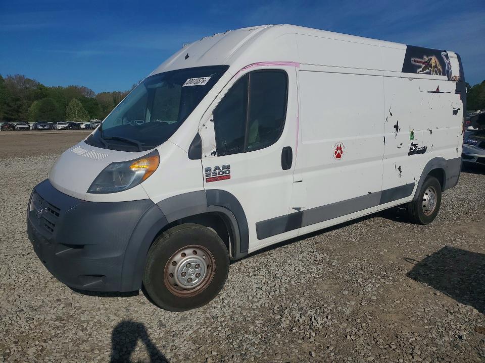 2017 Ram Promaster 2500 მანქანა იყიდება აუქციონზე, vin: 3C6TRVDG7HE519208, აუქციონის ნომერი: 49010876