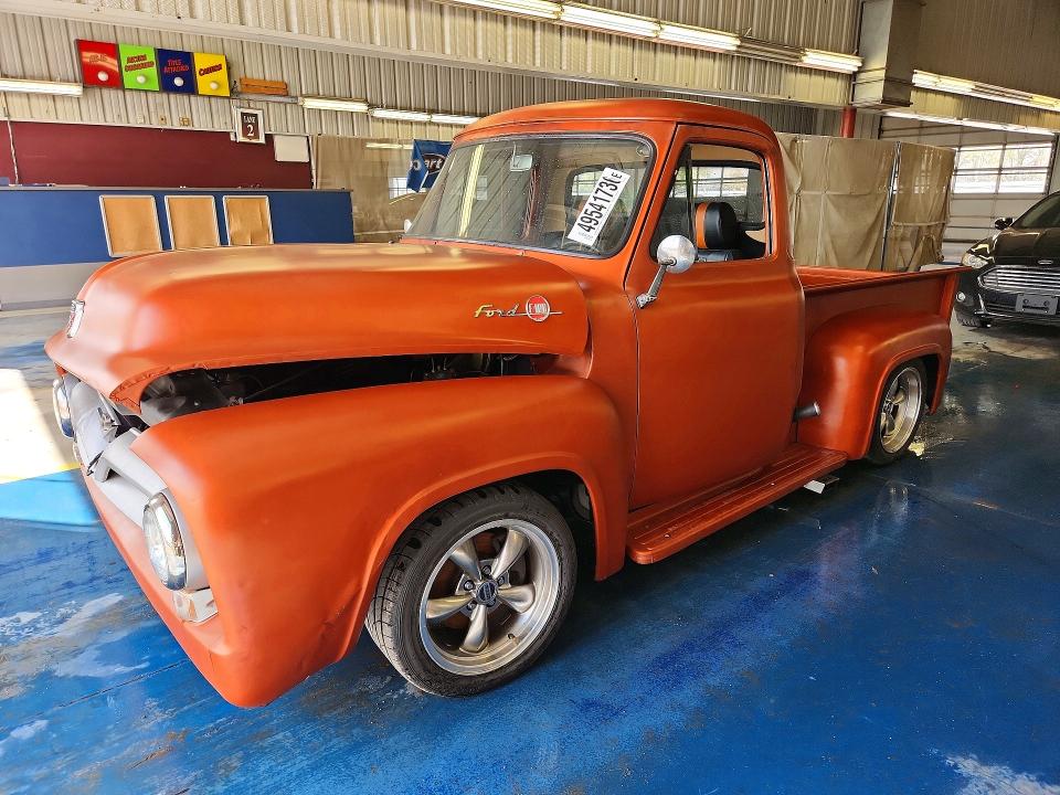 49541736 :رقم المزاد ، F10V5K29138 vin ، 1955 Ford F100 مزاد بيع