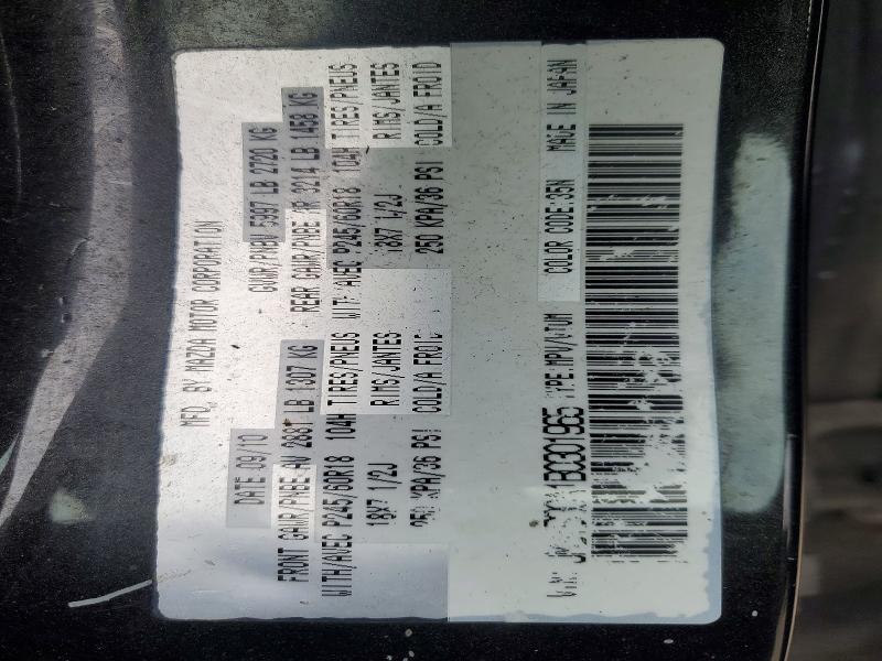 Aukcja sprzedaży 2011 Mazda Cx-9, vin: JM3TB3CA1B0301965, numer aukcji: 51098926